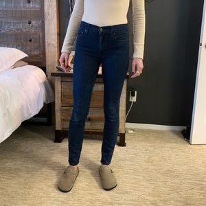 Gap skinny dark wash classic jeans